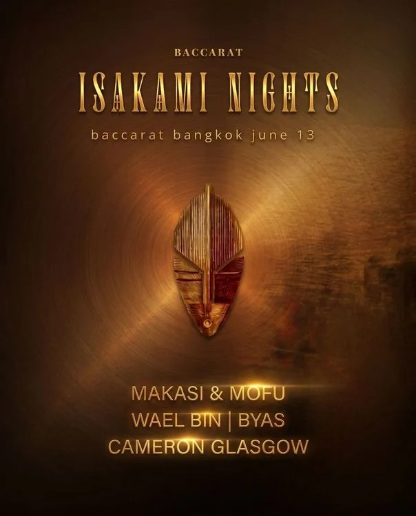 Isakami Nights Bangkok edition artwork